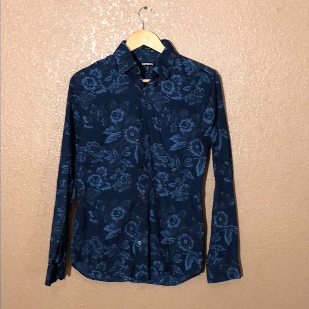 Express Extra Slim Small Button Down Shirt!!!